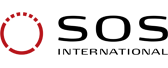 SOS international logo color