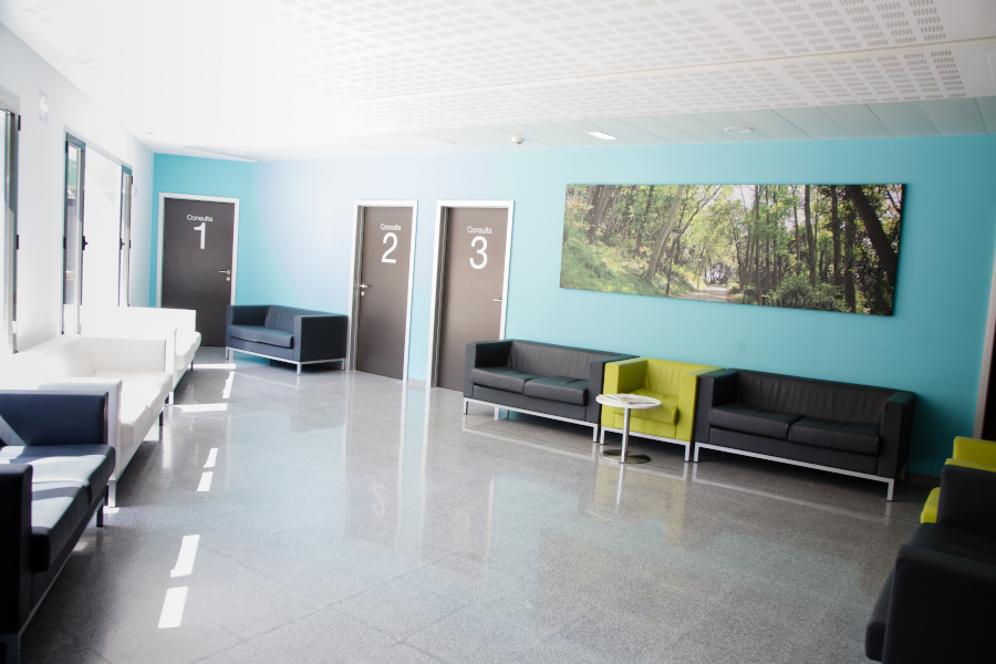 Sala de espera consulta Montecanal
