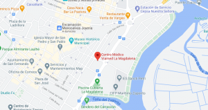 Ubicación mapa Centro Médico La Magdalena