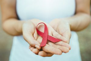 lazo rojo. prevención del VIH