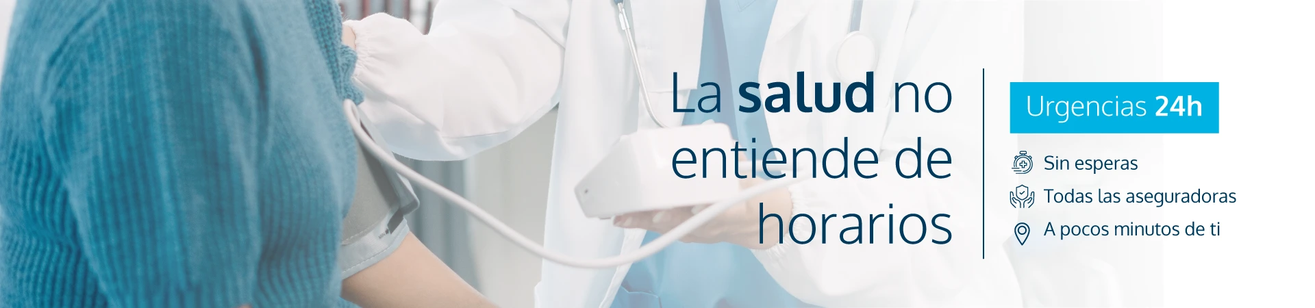 La salud no entiende de horarios